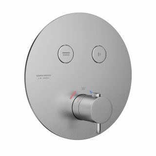 Встраиваемый смеситель для душа Kerama Marazzi Eterna 70426EXKM.50.050 с термостатом кнопочный сталь